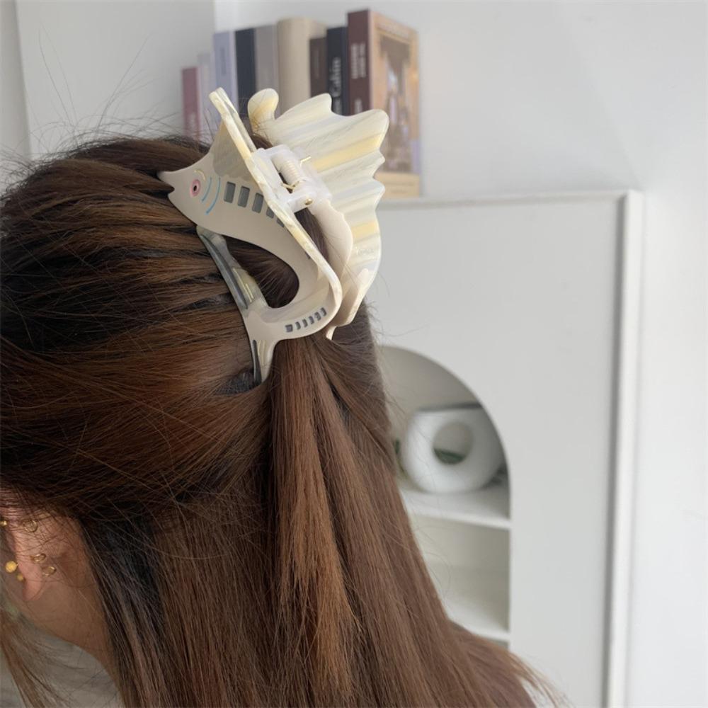 Fish Acetate Ocean Tunny Hair Clip Sweet Marine Organisms Shark Clip Fashion Tuna Hair Claw  Girls