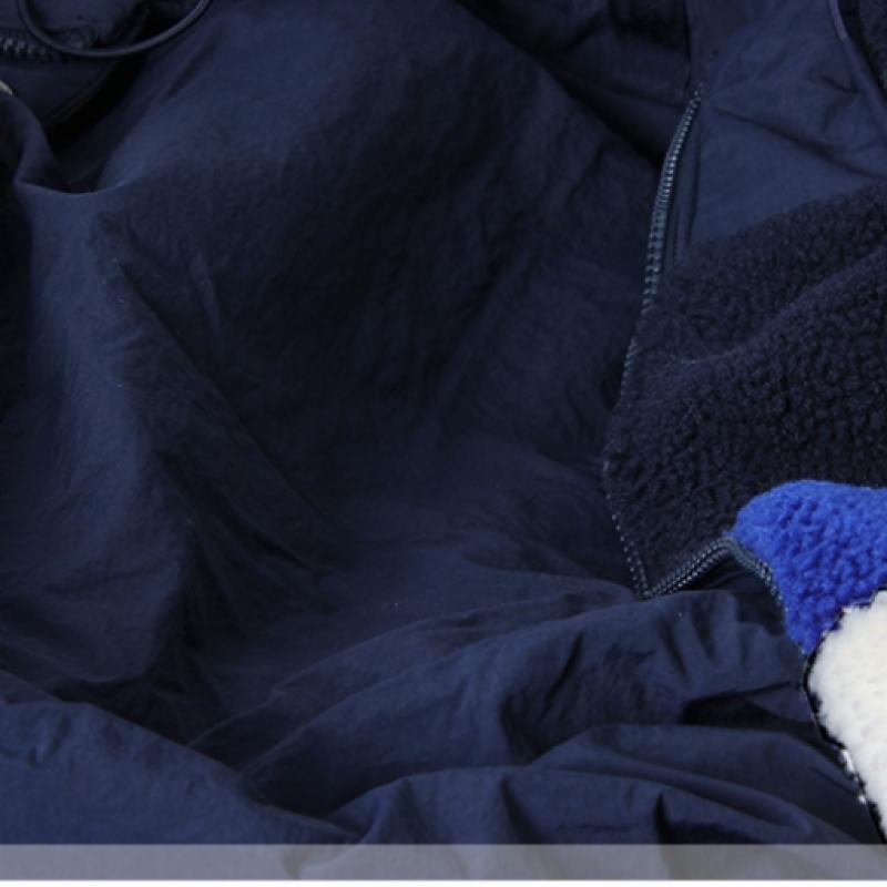 New Balance Uni Reversible Dumblefleece Padded Jacket Nbmda48013 50 Blue