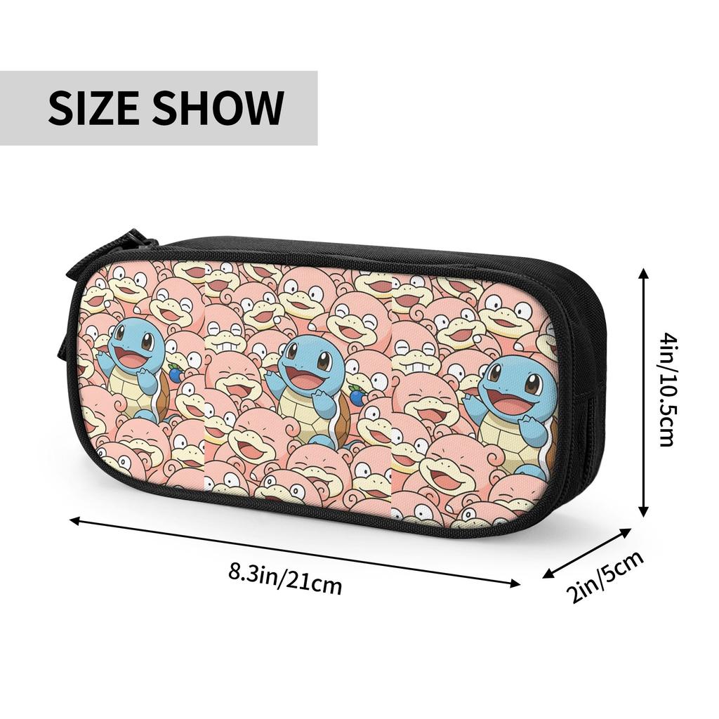 Custom Cartoon Pokemon Theme Large Capacity Bags for Child Handheld Study Bag for Boys Gilrs Kids