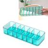 Cable   Box Multiple Compartments Remote Control   Cord Storage Box for Home Desktop