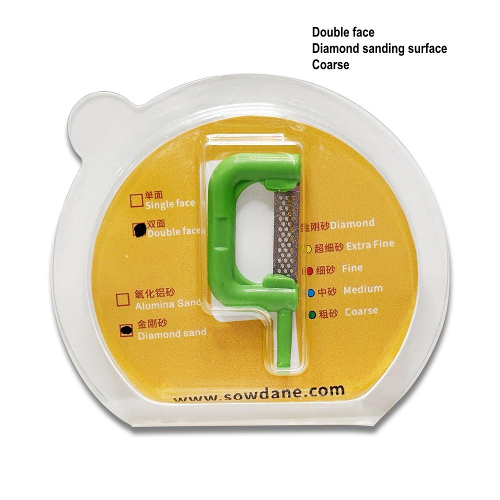 Tandheelkundig polijsten, glazuurvermindering, orthodontische interproximale glazuurbehandeling, tandenbleekgereedschap