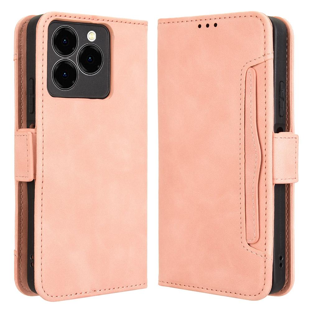 For Meizu Note 21/Ulefone Note 20 Pro Leather Case Phone Wallet Cover with Multiple Card Slots