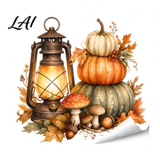 Autumn Window Clings Maple Leaf Pinecone Scarecrow Pumpkin Static Clings Waterproof PVC Seasonal Party Supplies Glass Stickers Removable Decals for