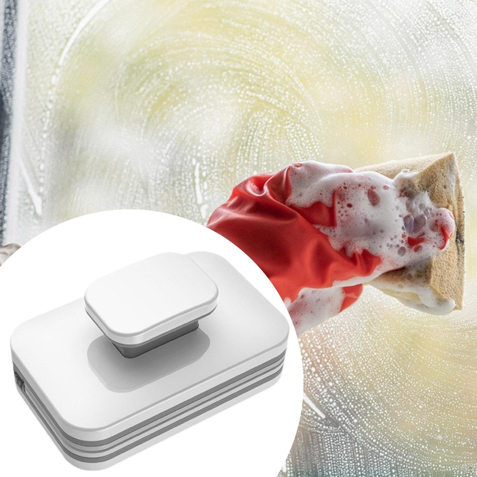 

Очиститель окон Чистая щетка Двусторонняя Стеклоочиститель для ванной комнаты Высотное здание White gray