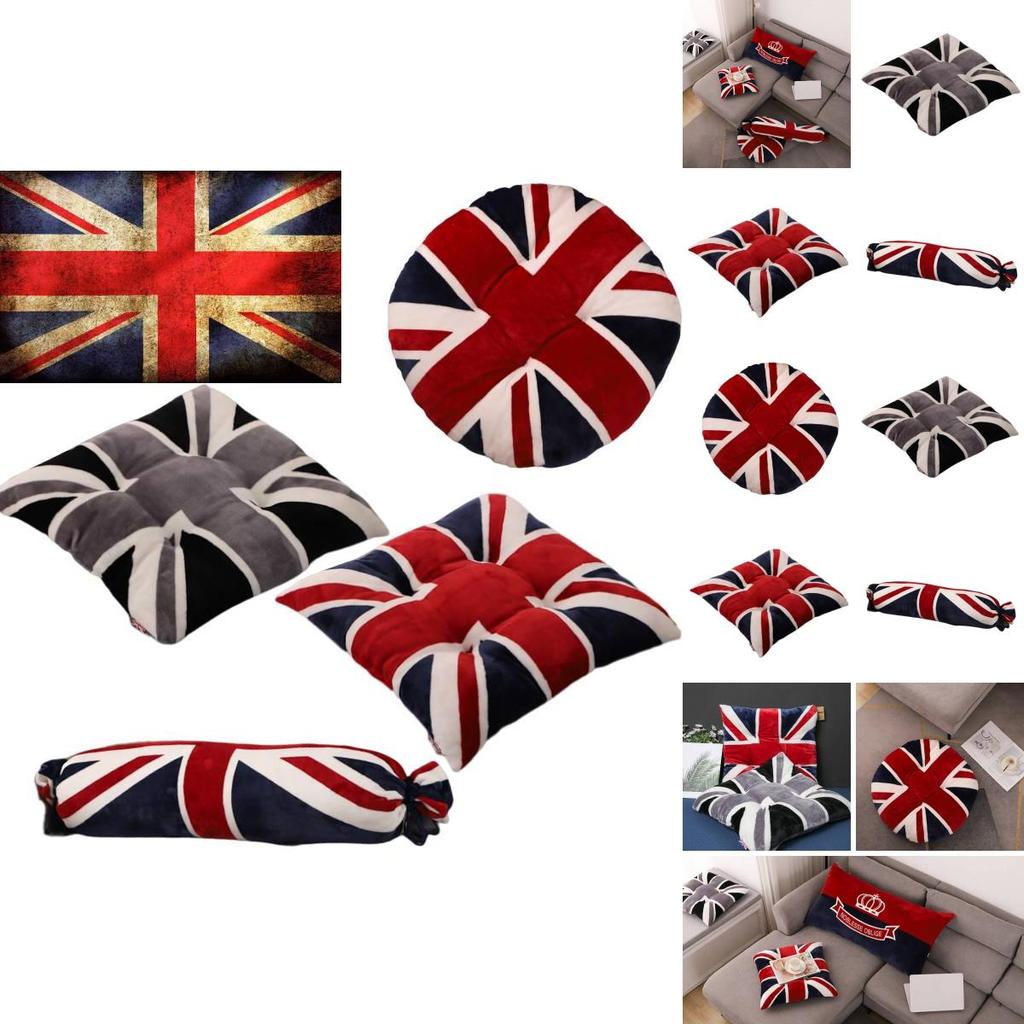 British Flag Decorative Cushion And Pillow Set For Home Decor