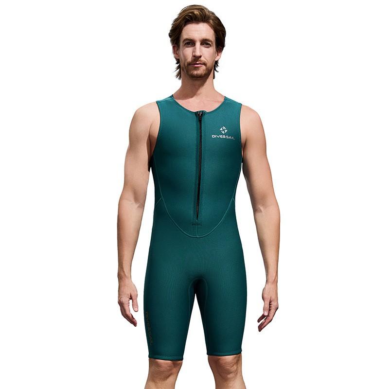Gilet de plongée en néoprène 2 mm Hommes Femmes Snorkeling Plongée Surf Natation Chaleur Protection