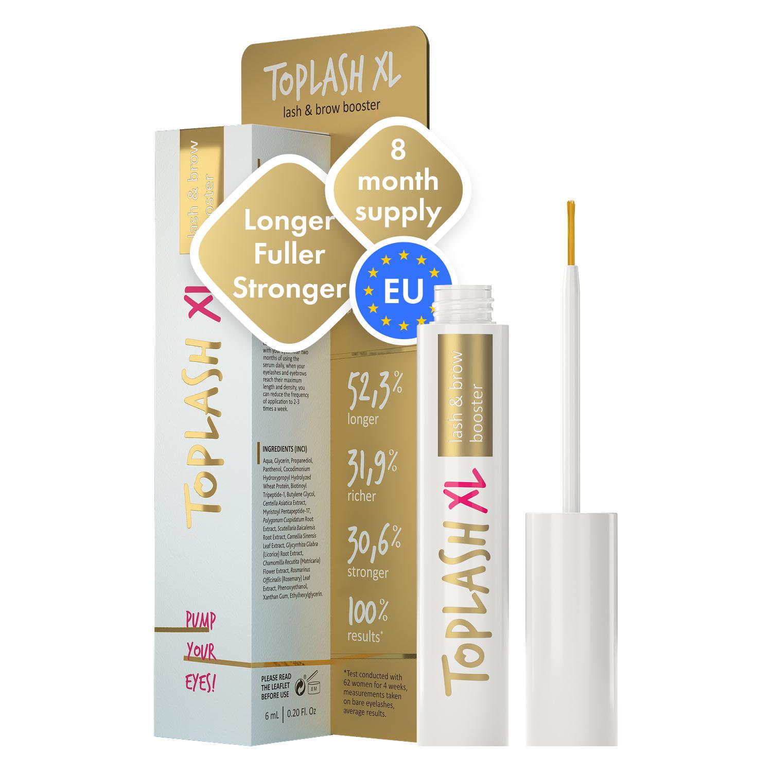 Toplash Lash Growth Serum XL auriu