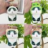 Adorable Plush Cat Keychain Unique Plush Doll Toy Colorful Backpack Charm Gift For All