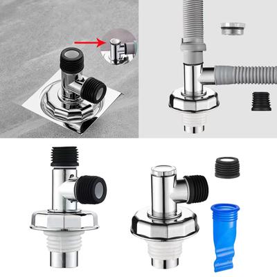 Washing Machine Floor Drain Adapter Anti-overflow Deodorant Joint Universal Sewer Pipe Connector Easy To Install