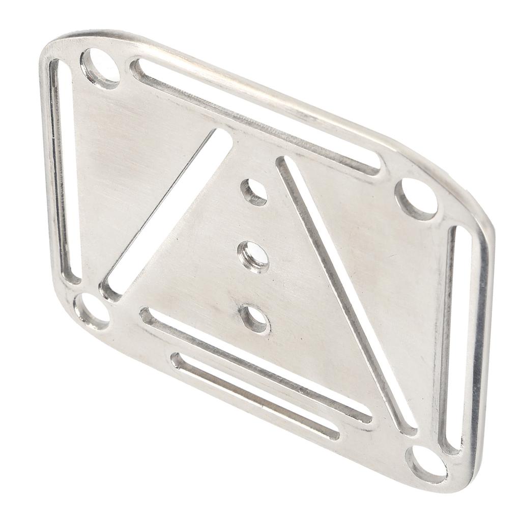 Diving Stainless Steel Weight Belt Keeper Retainer Adjustable Weight Webbing Stopper Buckle