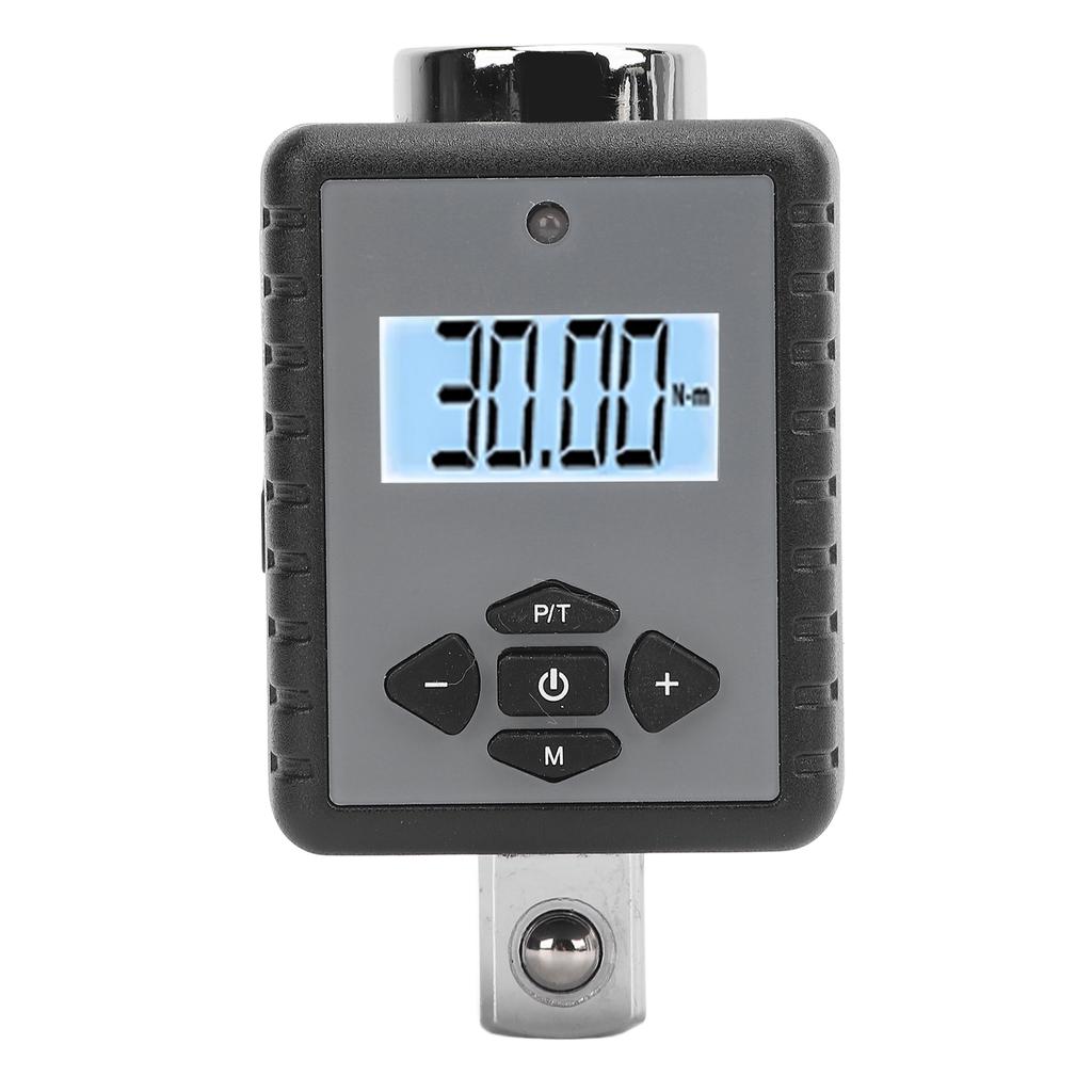 1 2in Digital Torsion Wrench Adapter 2 to 200 N.m with 2 Adapter Torsion Wrench Converter for Car Motorcycle Repair