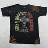 Guns N Roses T-Shirt Herren Größe Medium Schwarz Appetite For Destruction Logo Bleiche