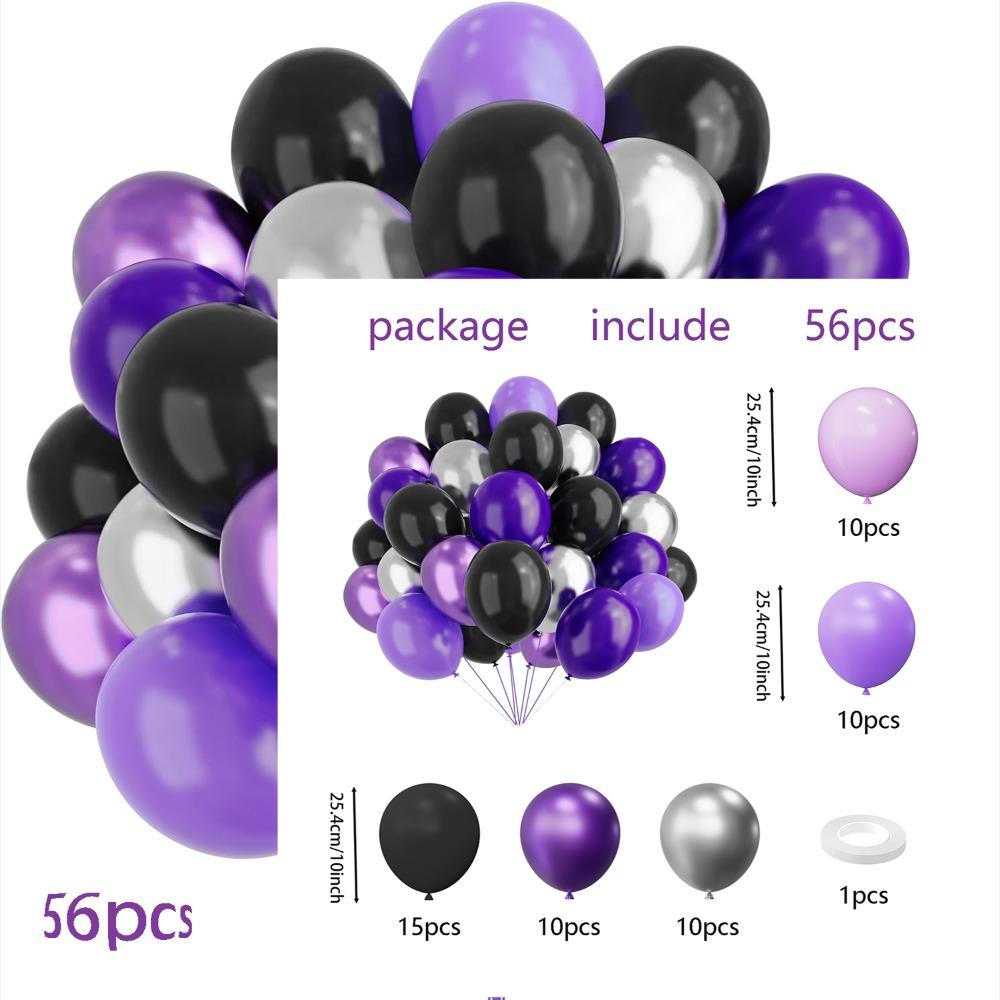 

56pcs Balloons Are Perfect for Indoor and Outdoor At Birthday Parties Get-togethers with Friends Graduation Ceremonies other