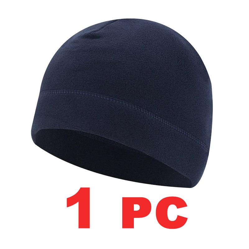 Fleece Warm Hat Winter Cap Men Women Outdoor Sports Skiing Cycling Hat Windproof Soft Beanie Cap Male Lady Autumn Winter Hats