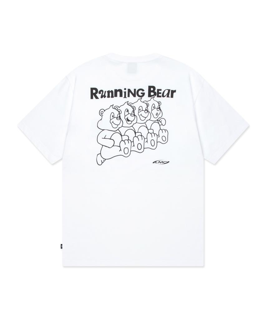 LMC Running Bear Tee White