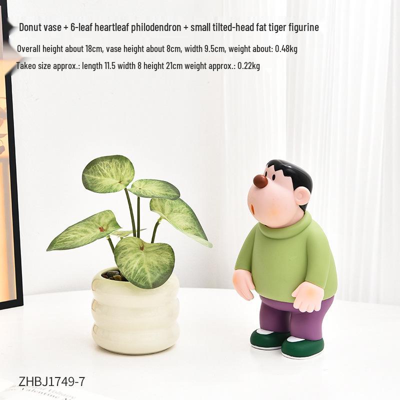 Bionic Bonsai Artificial Green Plants - Desktop Potted Decor for Home or Office