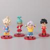 13Pcs/1Set Dragon Ball Son Goku Figure WCF Super Saiyan Son Gohan Krillin Kiki Character Model Toy Gift Collection Action Figure