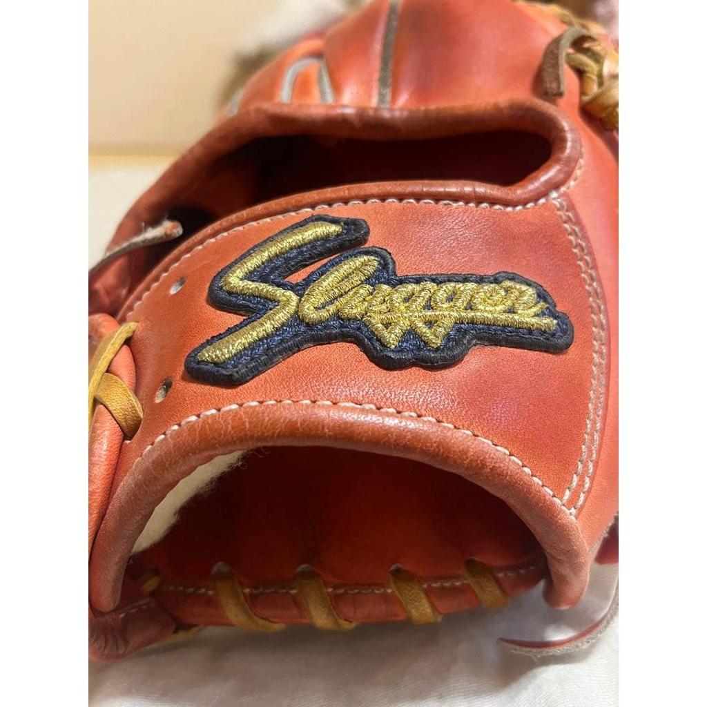 Used Kubota Slugger Hardball Infielder Gloves KSG-T1 Toritani Player Case Included