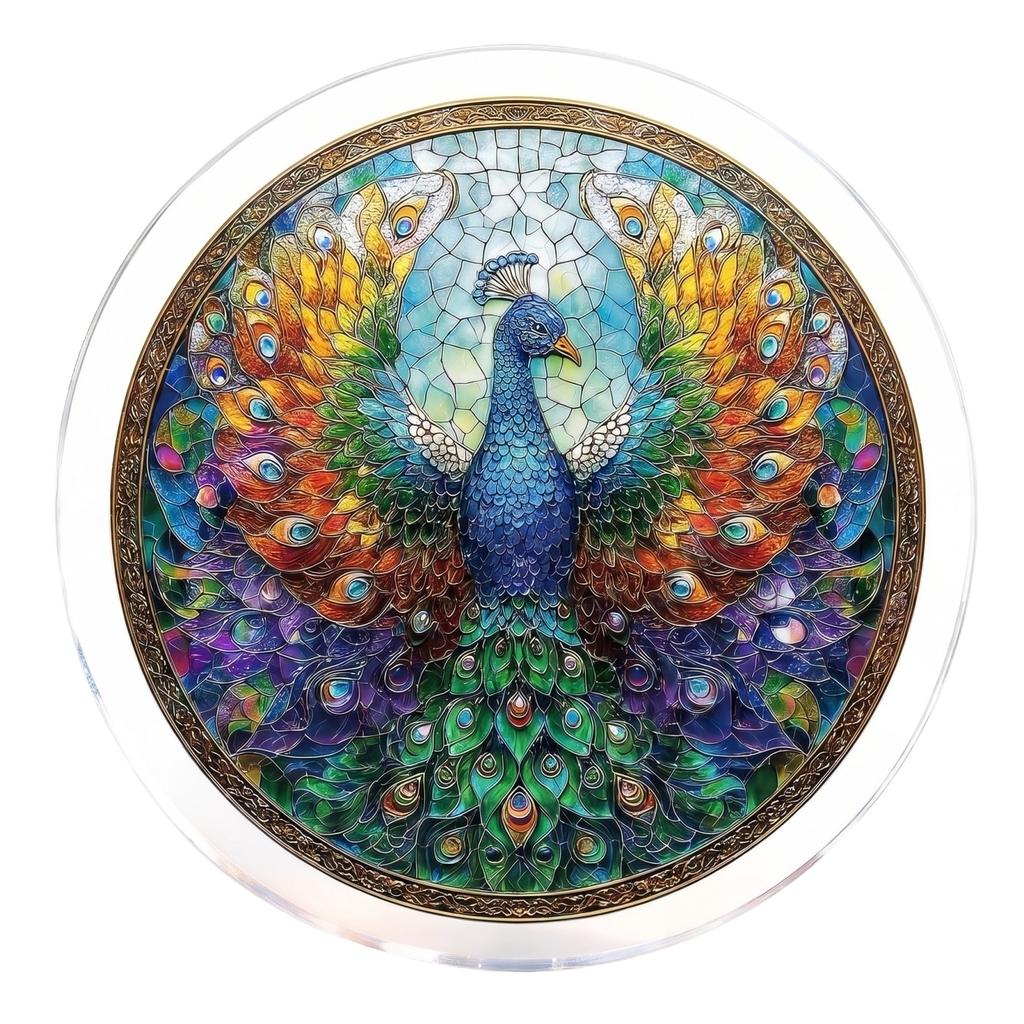 Acrylic Sunshine Catcher Puzzle Hanging Decoration, Wall Art, Home Furnishing, Window Hanging Decoration