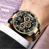 LIGE new quartz wristwatch fashion business men's watches waterproof man clock luminous watches for men reoojes de hombre+BOX
