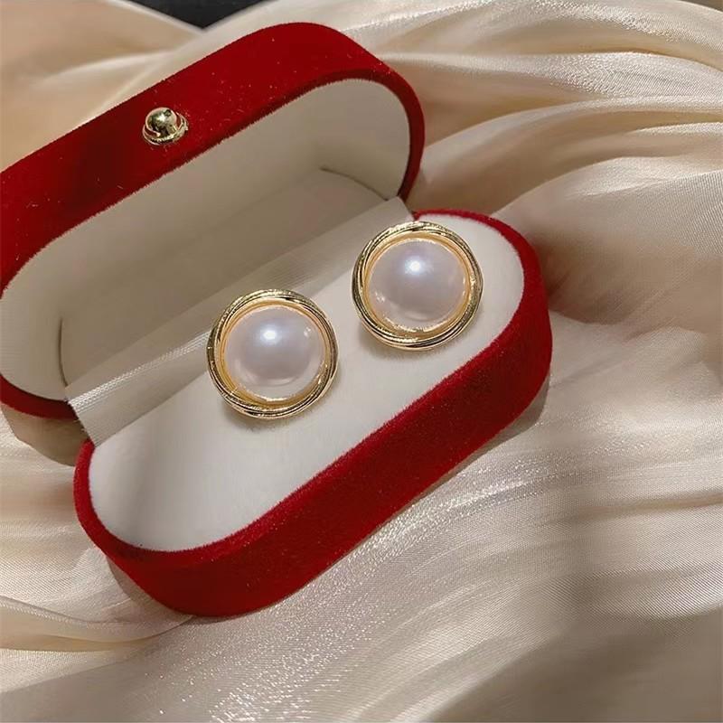 

JMXD-Французькі Мабей Вінтаж Модна Дівчина Барокові Пусети Прості та Неправильної Форми Сережки з Штучного Перламутру