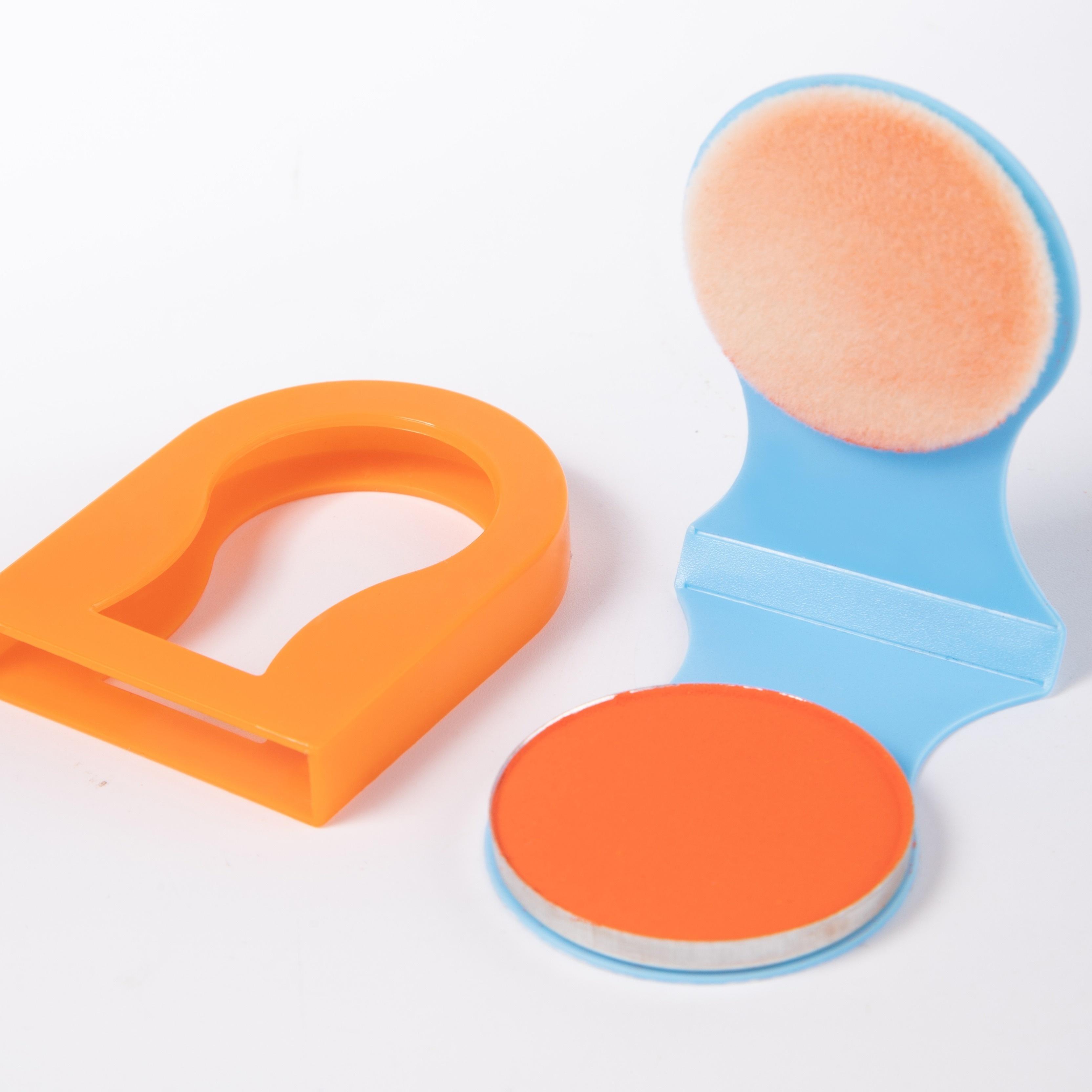 

1 шт. 3 г одноразовая краска для волос, удобная, временная краска для волос, красящий порошок для укладки волос Y2K для Хэллоуина, Рождества, косплея, вечеринки Orange разноцветный