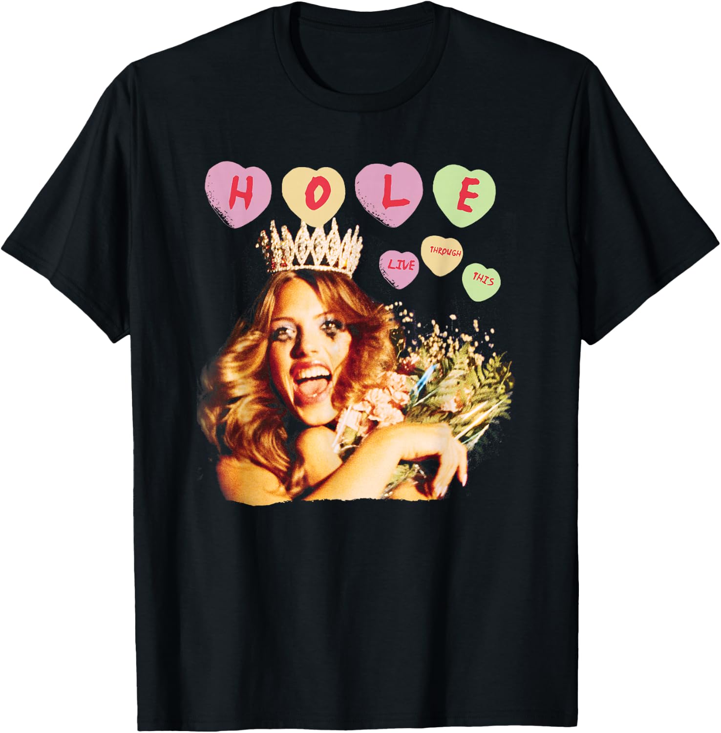 Hole - Live Through This T-Shirt Unisex T-Shirt XL