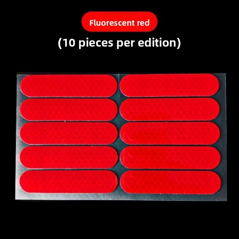 NEW Car Safety Sticker Warning Motorcycle Bicycle Reflective Film Reflective Sticker Helmet PET Reflective Sticker