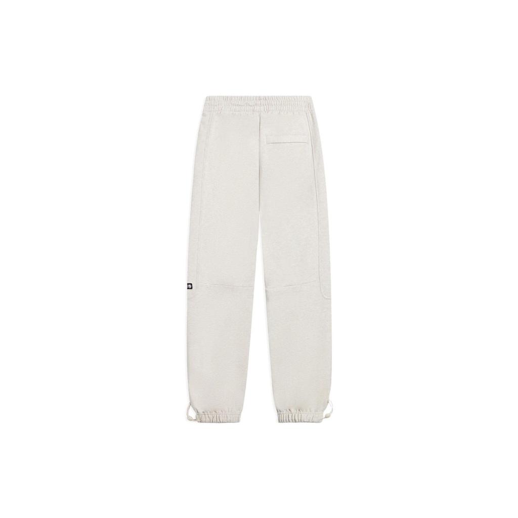 Li-Ning Badfive Tactical Series Solid Color Cuffed Loose Knit Sports Pants Men Bottoms Floral-Grey AKLS643-1