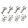 4x Engine Cover Retainers Thumb Pins Undertray Fastener Good Performance BB5Z-00817-a W716006-s439