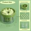 8-Cavity Plastic Popsicle Molds & Easy Release with Reusable Sticks Perfect for Homemade Ice Pops Fruit Infusions & Party Treats