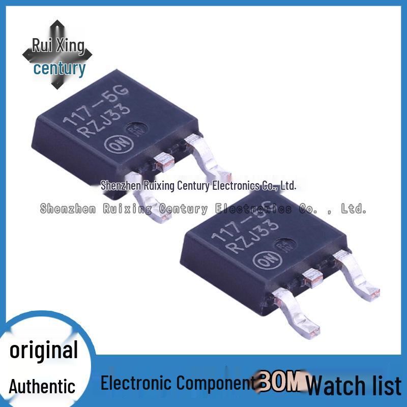 

NCP1117DT50RKG 117-5G 5.0V Трививідний стабілізатор SMD TO-252