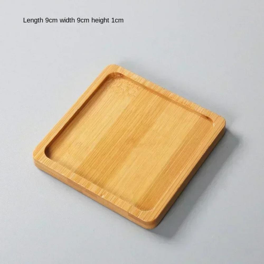 Various bamboo trays, flower pot trays, cup pads, seat pads, anti-slip pads, table decoration trays, creative mats, cup pads