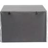2025 Pet Dog Cage Suitable For Wire Cage Outdoor Dust Cover Black 63.5*48*50cm
