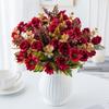 Artificial Flowers Rose High Quality Wedding Wreath Home Room Table Valentine's Outdoor Garden Decora Bridal Bouquet Diy Gifts