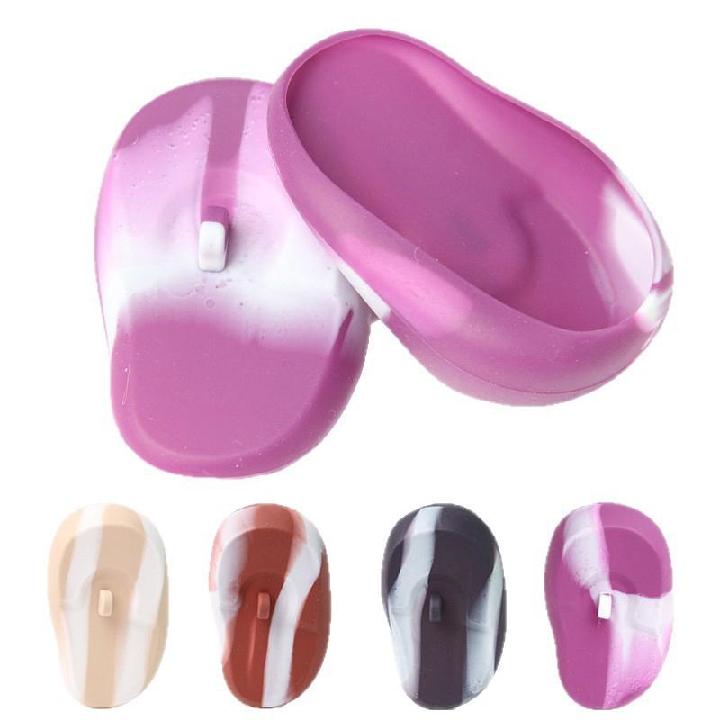 1Pair Silicone Ear Cover Hair Coloring Dyeing Ear Protector Waterproof Shower Ear Shield Earmuffs Caps Salon Hairdressing