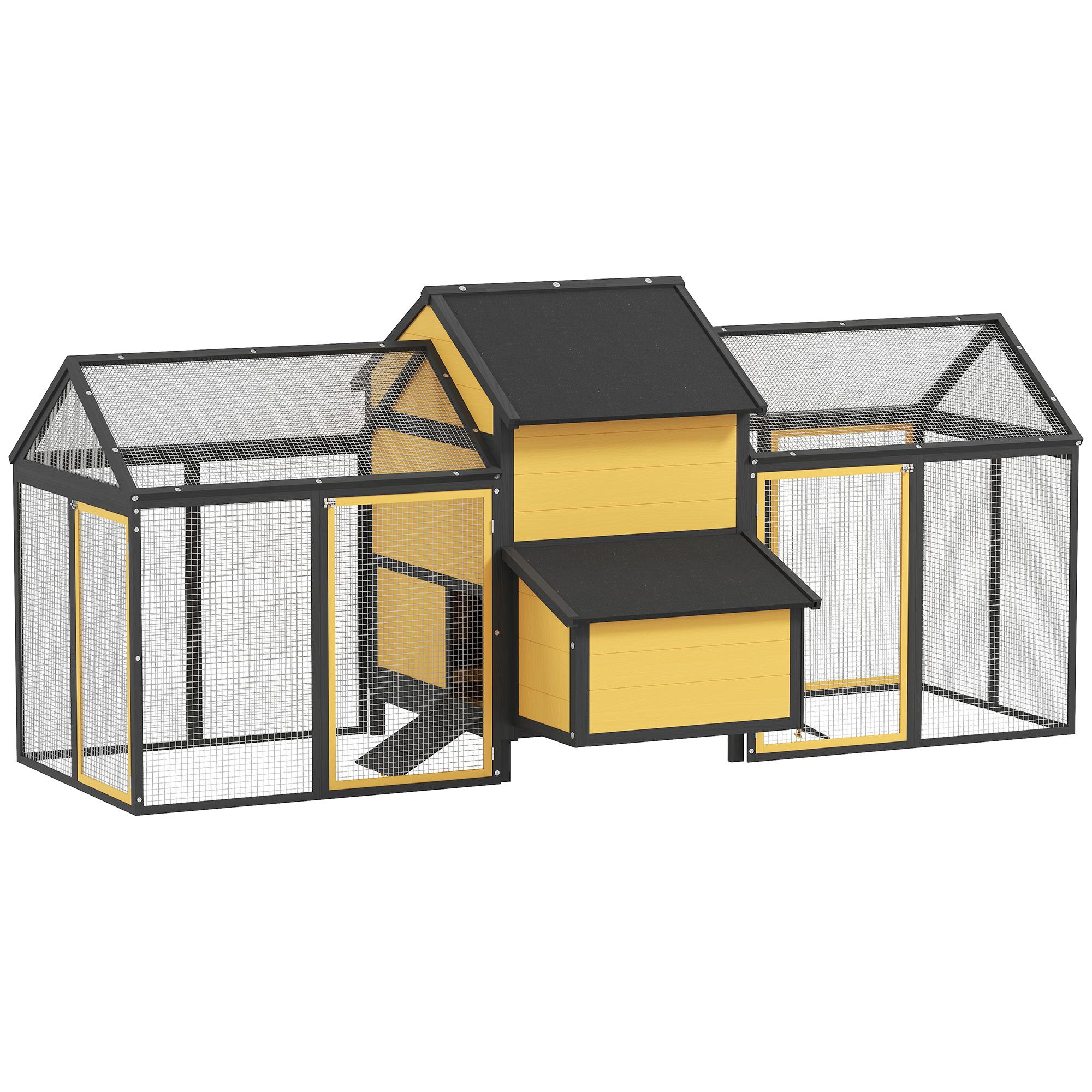 Chicken coop/small animal hutch with 2