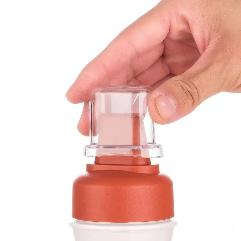 1/2/3pcs Sauce Squeeze Bottle Porous Squeeze Leak Proof Refillable Condiment Container For Ketchup BBQ Sauces Oil Kitchen Tools