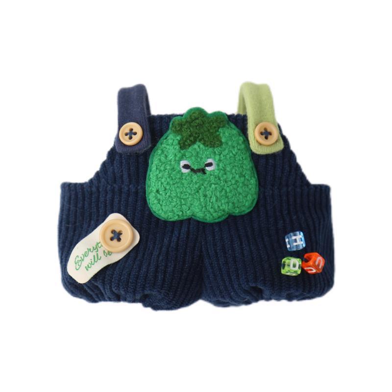 Loopy Style Cute Vegetable Overalls for 15-20cm Doll