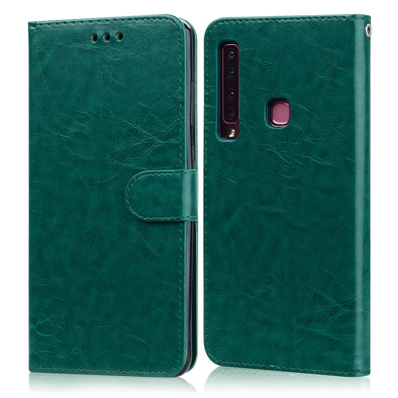 

Кожаный чехол для Samsung Galaxy A9 2018 Чехол-книжка с кошельком Чехлы для телефона Galaxy A 9 2018 Для Samsung A9 2018 A920F A920 Чехол Galaxy A9 2018 зелёный