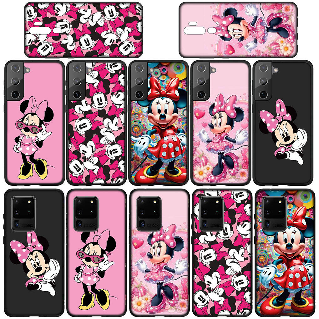 Phone Case for iPhone 17 16 15 Plus XR Huawei P30 P20 Lite Redmi Note 14 12 11 13 Pro Max OPPO A60 A80 A40 A18 A38 A54 A16 Minnie Comics Mouse Cover