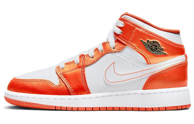 Jordan 1 Mid Metallic Orange GS DM4228-800 35.5