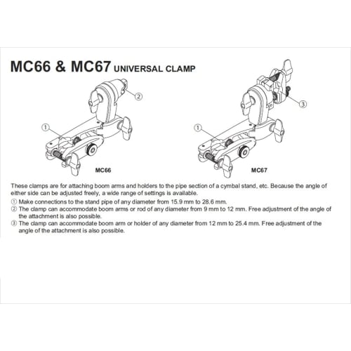 TAMA Universal Clamp MC67