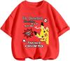 Breathable Summer Short Sleeve T Shirt Pikachu Casual Leisure Style Classic Cartoon Design For Children 3 To 14