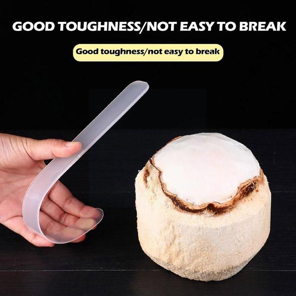 5Pcs Long Handle Coconut Opener Plastic Kitchen Gadget New Digging Coconut Tool  Extractor