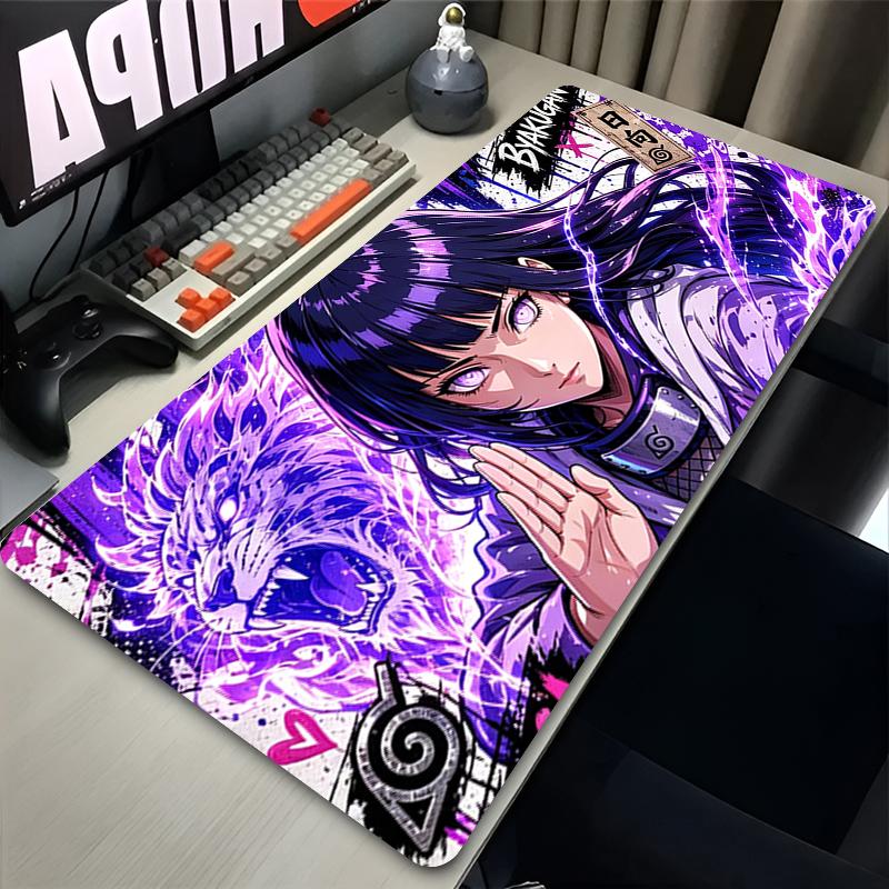 Mouse Pad Larger Gamer Uchiha Itachi Madara N-Naruto Uzumaki Computer Keyboard Desk Mat Gaming Accessories Graffiti Art Mousepad