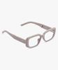 Likkeullou Rc Maye Folder Blue Light Glasses Cocoa