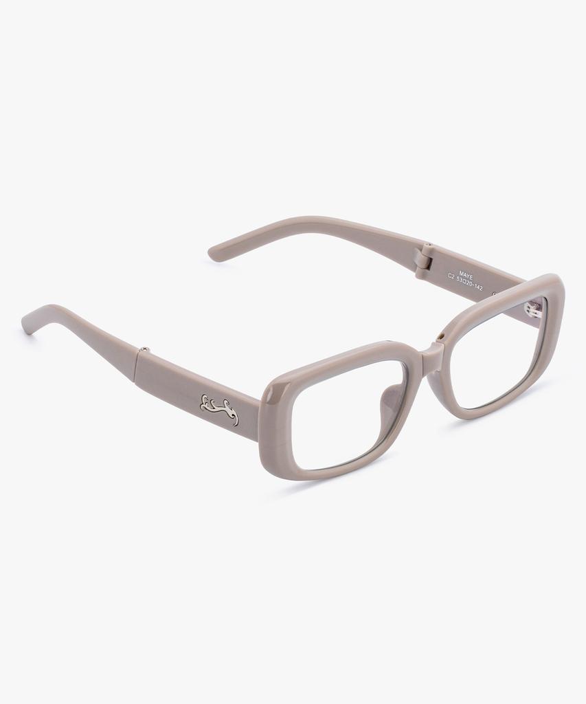 Likkeullou Rc Maye Folder Blue Light Glasses Cocoa