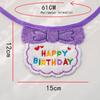 Cute Pet Cat Saliva Wipes Dog Christmas and New Year Festival Cat Scarves Garfield Cat and Dog