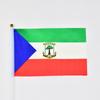 Equatorial Guinea 10pieces of 14*21cm hand-waving flags